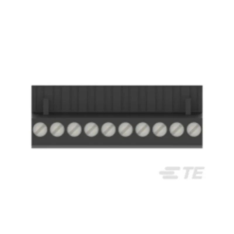 TE Connectivity TB Series Pluggable Terminal Block 10-Contact 5 mm Pitch 1 Row 300V AC 10A Female Screw 1-2305909-0