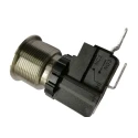 RS PRO Push Button Switch Momentary Panel Mount SPST Flat Actuator IP67 250V ac 175-8193