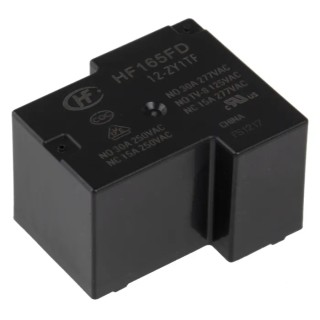 Hongfa Europe GMBH PCB Power Relay 12V Coil 30A Switching Current SPDT HF165FD/12-ZY1TF
