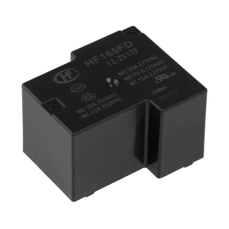 Hongfa Europe GMBH PCB Power Relay 12V Coil 30A Switching Current SPDT HF165FD/12-ZY1TF