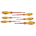 Knipex Phillips, Slotted Insulated Screwdriver Set 6-Piece 1000V Tested VDE Certified 00 20 12 V02