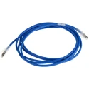 Belden Shielded Screened Cat6a Ethernet Cable Low Smoke Zero Halogen Jacket Blue, 3 m, 72V DC Voltage CAE4106003M