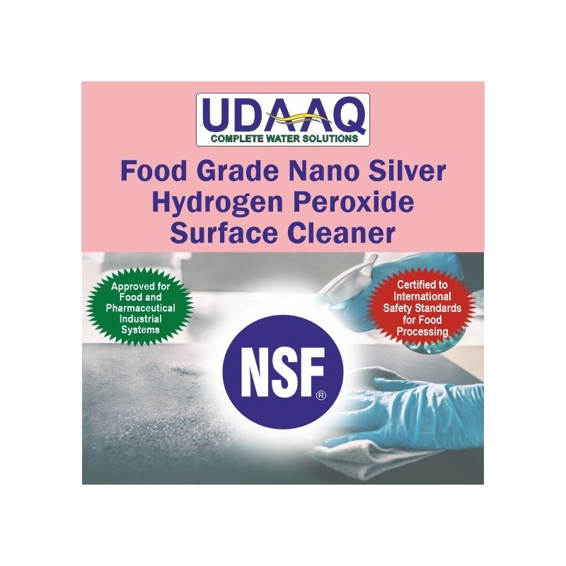 Aquasol Silver Hydrogen Peroxide Cleaner (NSF) WTB710