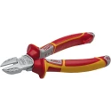 NWS VDE/1000V Approved ESD Safe Side Cutter Steel Jaw Bi-Metal Handle 180mm N134-49-VDE-180-SB