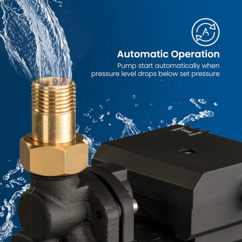 Crompton Single Phase Inline Circulating Pumps