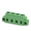 Phoenix Contact GMSTB 2.5/4-STF-7.62 Series Pluggable Terminal Block, 4-Contact, 7.62 mm Pitch, 1 Row, 12 A, 1 kV 1858785