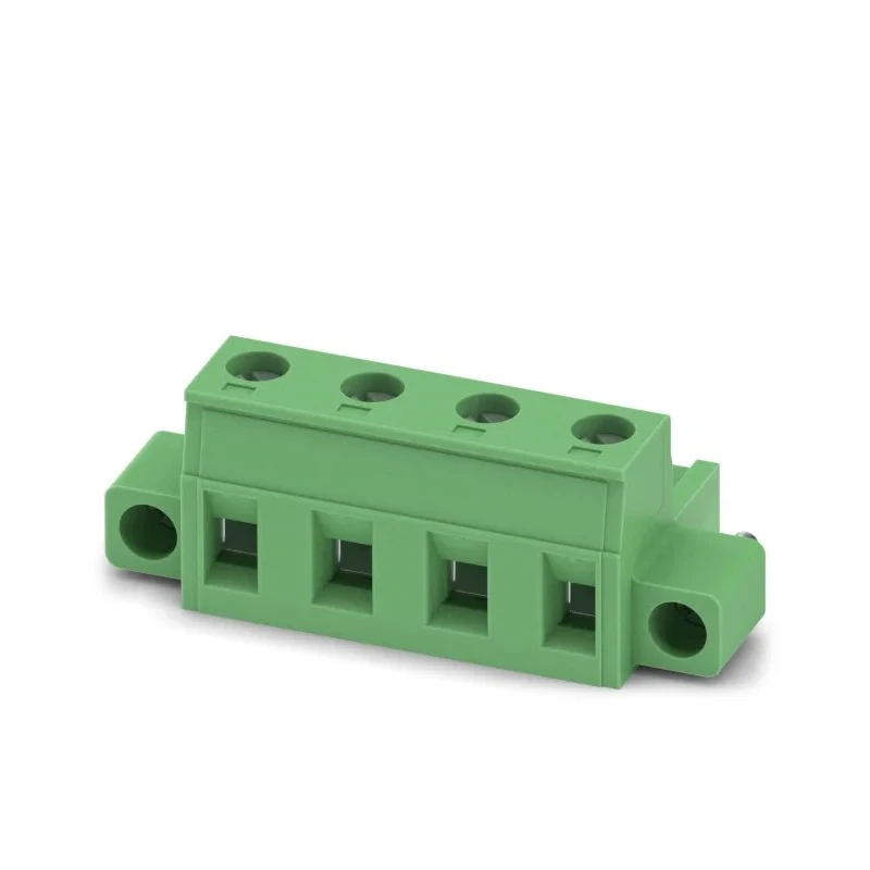 Phoenix Contact GMSTB 2.5/4-STF-7.62 Series Pluggable Terminal Block, 4-Contact, 7.62 mm Pitch, 1 Row, 12 A, 1 kV 1858785