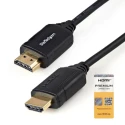 StarTech.com 500 mm 4K @ 60Hz HDMI Cable Male HDMI to Male HDMI HDMI 2.0 Black HDMM50CMP