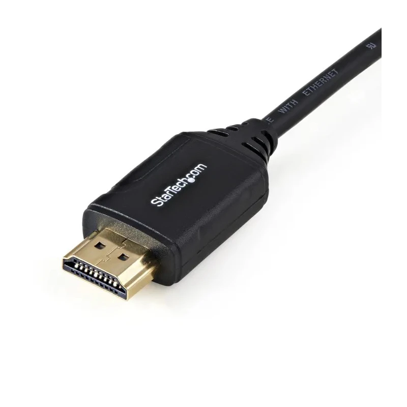 StarTech.com 500 mm 4K @ 60Hz HDMI Cable Male HDMI to Male HDMI HDMI 2.0 Black HDMM50CMP