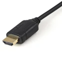 StarTech.com 500 mm 4K @ 60Hz HDMI Cable Male HDMI to Male HDMI HDMI 2.0 Black HDMM50CMP