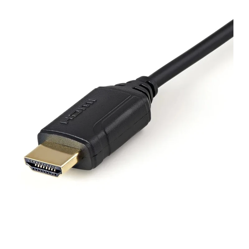 StarTech.com 500 mm 4K @ 60Hz HDMI Cable Male HDMI to Male HDMI HDMI 2.0 Black HDMM50CMP