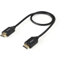 StarTech.com 500 mm 4K @ 60Hz HDMI Cable Male HDMI to Male HDMI HDMI 2.0 Black HDMM50CMP