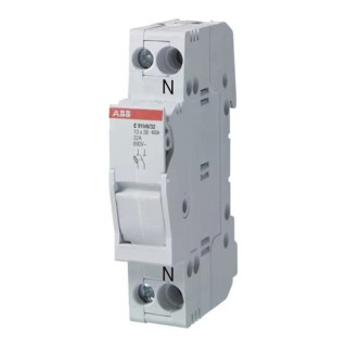 ABB 1-Pole DIN Rail Isolator Switch IP40, IP20, 125A 2CSM289632R1801
