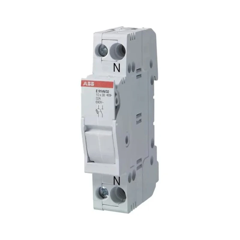 ABB 4-Pole DIN Rail Isolator Switch IP20 IP40 32A 2CSM251483R1801 E 93N/32S