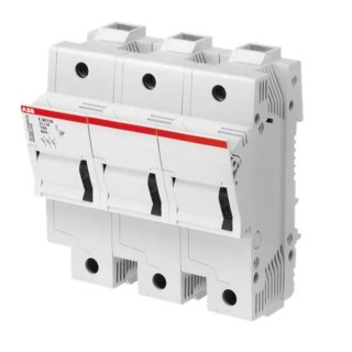 ABB 3-Pole DIN Rail Isolator Switch, IP20 IP40 Rated, 125A, 9.5 W Switching Power 2CSM277502R1801 E 93/125