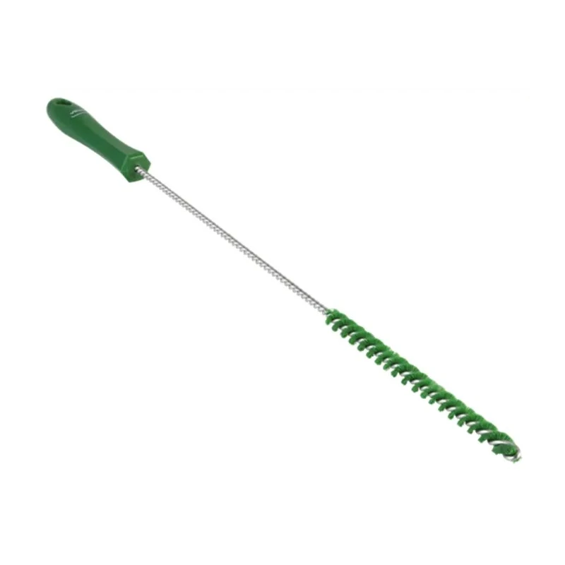 Vikan Green Bottle Brush, 3 mm Bristle Length x 480 mm Overall Length x 10 mm Brush Diameter Model 53752