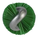 Vikan Green Bottle Brush, 3 mm Bristle Length x 480 mm Overall Length x 10 mm Brush Diameter Model 53752