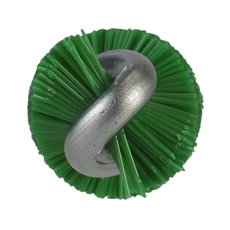 Vikan Green Bottle Brush, 3 mm Bristle Length x 480 mm Overall Length x 10 mm Brush Diameter Model 53752