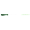 Vikan Green Bottle Brush, 3 mm Bristle Length x 480 mm Overall Length x 10 mm Brush Diameter Model 53752