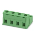 Phoenix Contact Pluggable Terminal Block 4-Contact 7.62 mm Pitch 12A Current Resistance Polyamide Housing 1828825