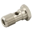 RS PRO Pneumatic Fitting Nitrile Rubber NBR Brass Acetalic Resin 301 Stainless Steel Nickel Plated 20 bar 80°C 176-1846