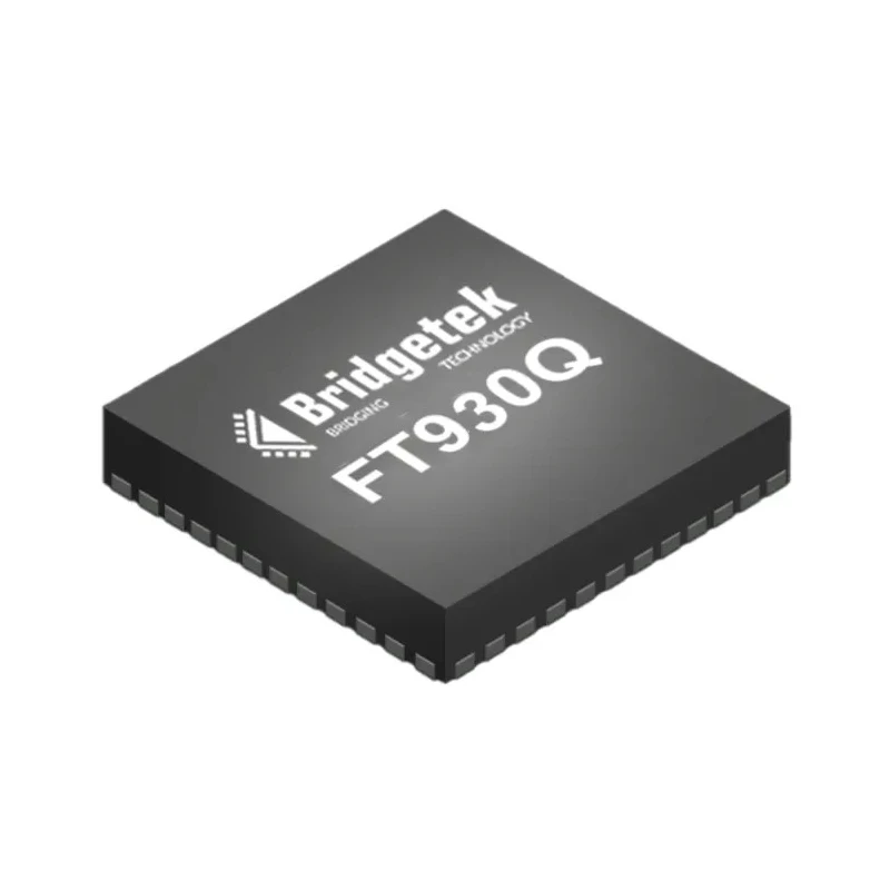 Bridgetek 32 bit FT32B FT93 Microcontroller, 100 MHz, 128kB FLASH, 68-Pin QFN FT930Q-T