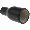 TE Connectivity Heat Shrink Boot Black Elastomer Adhesive Backing 31 mm 202S142-25C-0