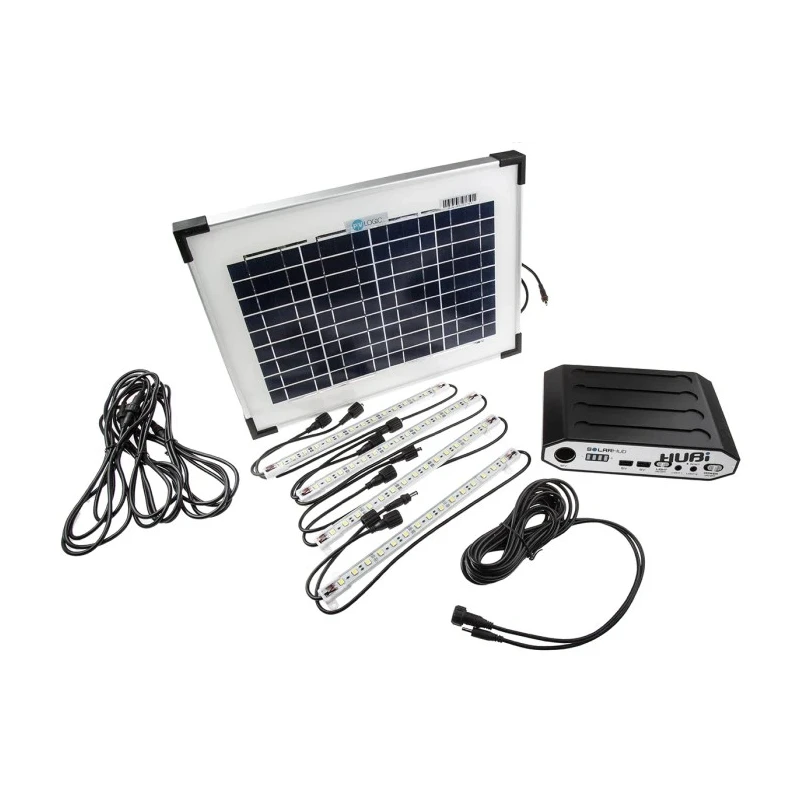 RS PRO Surface 10 W Polycrystalline Cable Renewable Energy Kit 22V 10W 36 Cells 397x280x25mm 176-7087
