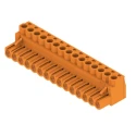 Weidmüller BL Series 15-Contact Pluggable Terminal Block, 5.08 mm Pitch, 1 Row, Right Angle, Screw Connection 1943710000