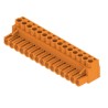 Weidmüller BL Series 15-Contact Pluggable Terminal Block, 5.08 mm Pitch, 1 Row, Right Angle, Screw Connection 1943710000