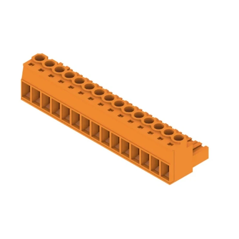 Weidmüller BL Series 15-Contact Pluggable Terminal Block, 5.08 mm Pitch, 1 Row, Right Angle, Screw Connection 1943710000