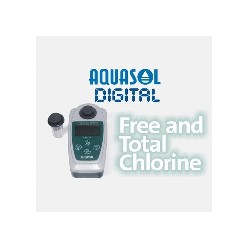 Aquasol Chlorine Meter 0 - 5 PPM APCL01