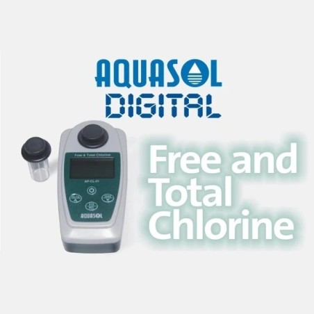 Aquasol Chlorine Meter 0 - 5 PPM APCL01