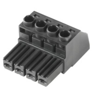 Weidmüller BVZ Series Pluggable Terminal Block 2-Contact, 7.62 mm Pitch, 1 Row, 40A, 1kV Voltage, Screw 1929930000