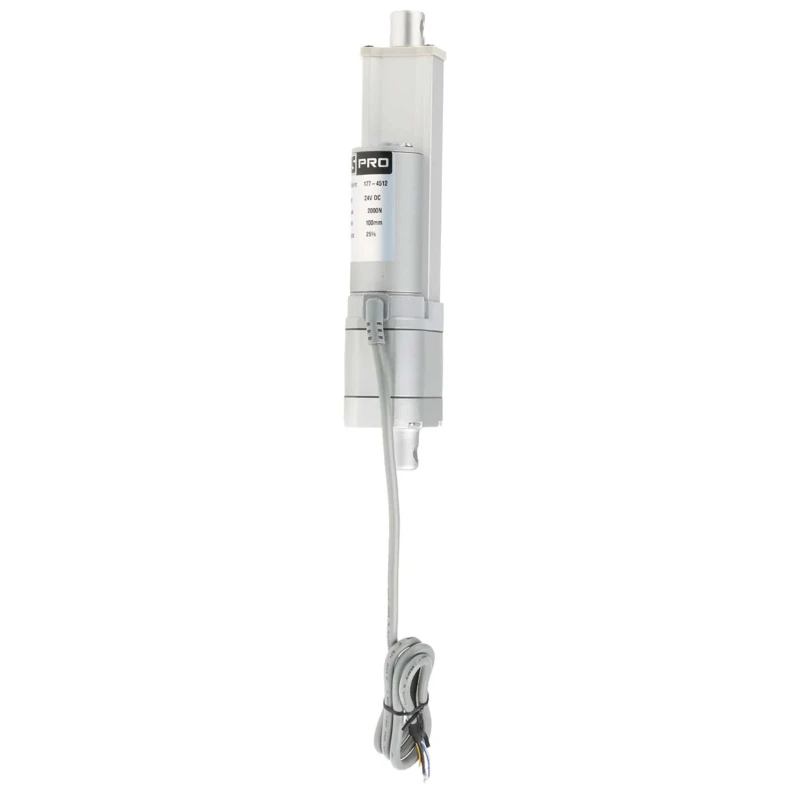 RS PRO Electrical Linear Actuator 100 mm Stroke 2000N Force 24V DC Motor 7.6 mm/s Speed 177-4512