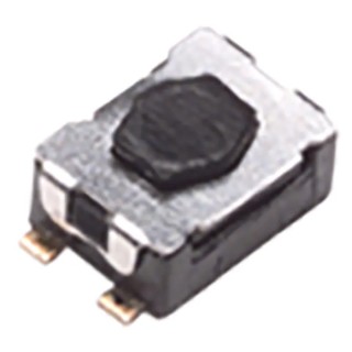 C & K  IP40 Tactile Switch, Momentary SPST, 1.9 mm Actuator, 50mA 32V dc, Surface Mount