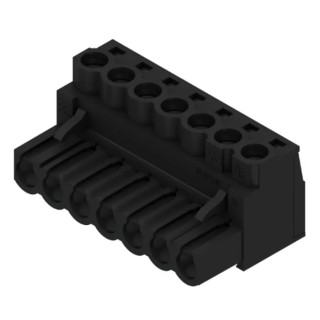 Weidmüller BL Series Pluggable Terminal Block 7-Contact 5.08 mm Pitch 1 Row 20A 400V Copper Alloy Housing 1943860000