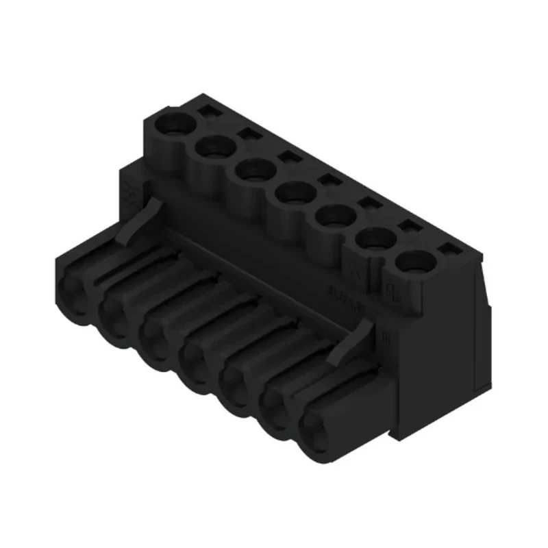 Weidmüller BL Series Pluggable Terminal Block 7-Contact 5.08 mm Pitch 1 Row 20A 400V Copper Alloy Housing 1943860000