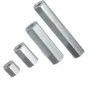 Wurth Elektronik Threaded Standoff M2.5, 7 mm Body, Stainless Steel with Gloss Zinc Finish 970070151