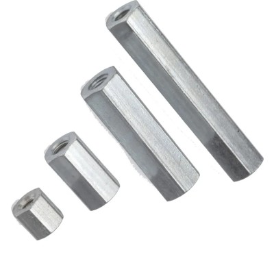 Wurth Elektronik Threaded Standoff M2.5, 7 mm Body, Stainless Steel with Gloss Zinc Finish 970070151