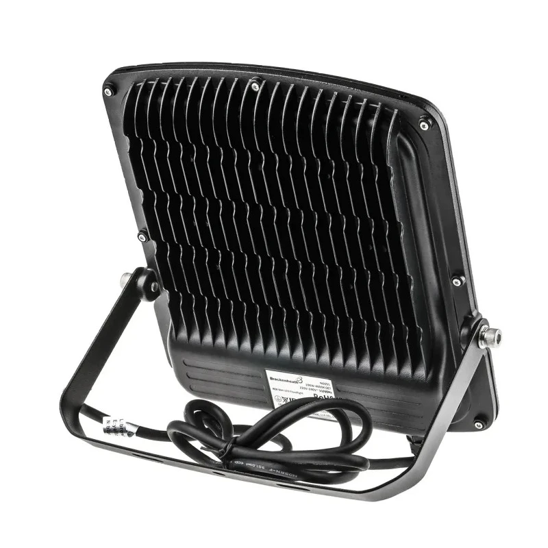 RS PRO LED Floodlight 100 W Cool White 9000 lm IP65 Aluminium Housing Wall Mount 176-8533