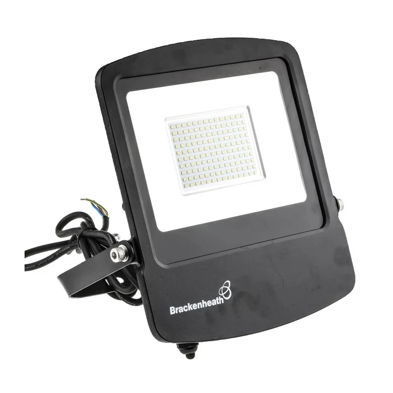 RS PRO LED Floodlight 100 W Cool White 9000 lm IP65 Aluminium Housing Wall Mount 176-8533