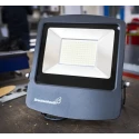RS PRO LED Floodlight 100 W Cool White 9000 lm IP65 Aluminium Housing Wall Mount 176-8533