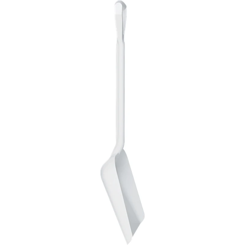 Vikan Square Shovel Blade Width 345 mm, Handle Length 1150 mm Polypropylene White 56235