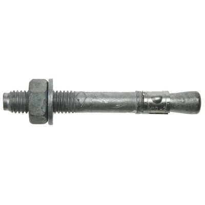 RS PRO Galvanised Through Bolt 16 mm Thread Size x 150 mm Length with 18 mm Drill Diameter 177-7064