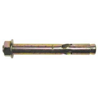 RS PRO Bright Zinc Plated Sleeve Anchor Hex Nut Thread Size 10 x 120 mm Length 120 mm Drill Diameter 12 mm Model 177-7081