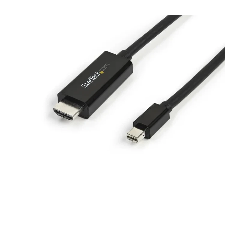 RS PRO 1 Port Mini DisplayPort to HDMI Adapter Cable 3 m Length 4K x 2K Resolution MDP2HDMM3MB