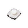 Panasonic White Tactile Switch Push Plate Surface Mount 0.7 mm Actuator Length 3.5N Operating Force EVQQ2Y02W