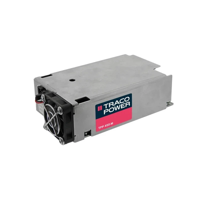 TRACOPOWER Switching Power Supply 48V DC 450W 264V AC Screw Mount TPP 450-148-M