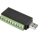 RS PRO USB Connector Cable Mount Male 2 Port USB Type A USB 3.0 Connector 30V 1A - Model 179-2890
